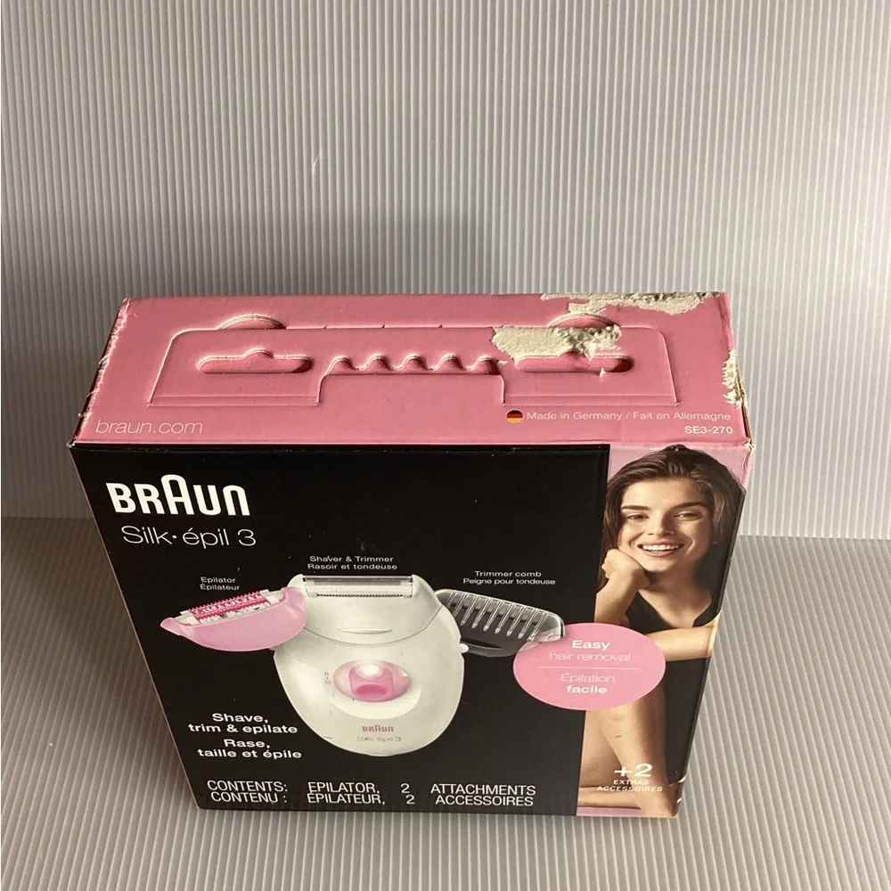 Braun Silk Epil 3 - Epilator for Legs and Body